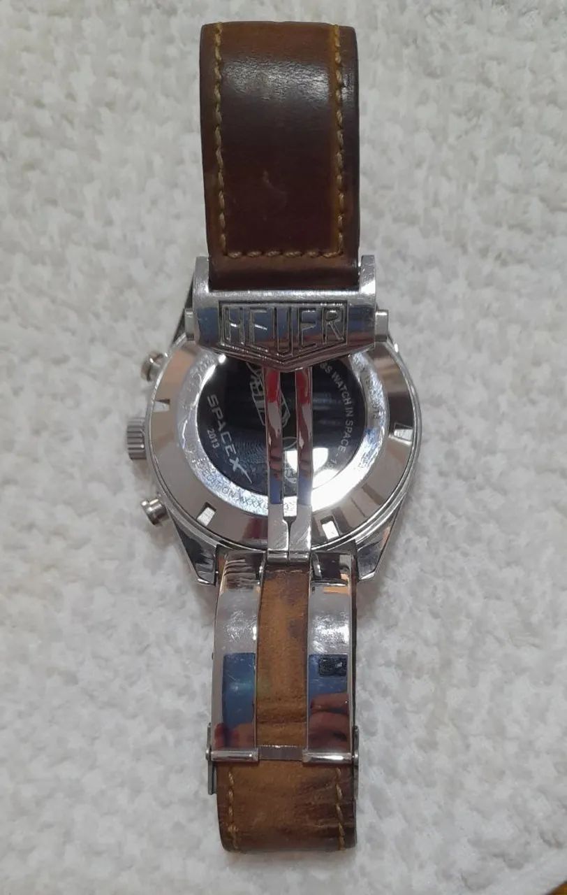 Relógio Masculino pulseira de couro - Foto 4