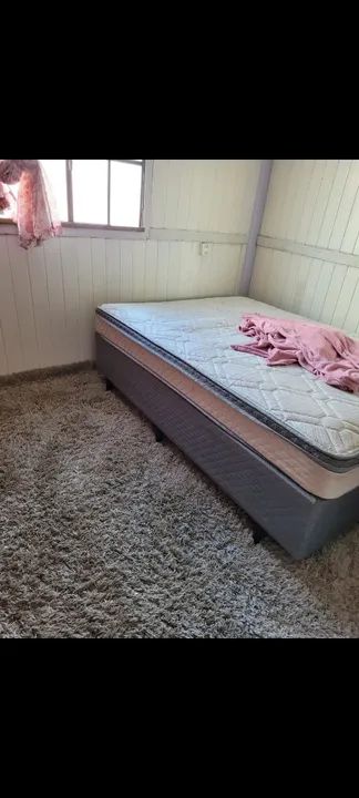 Box mais colchão com mola enssacada 
