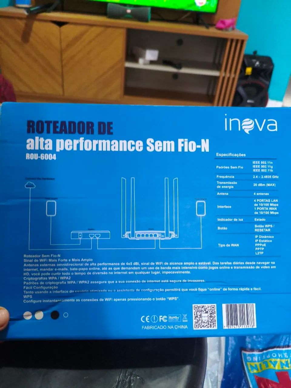 Vendo roteador de alta performance sem fio-n - Foto 3