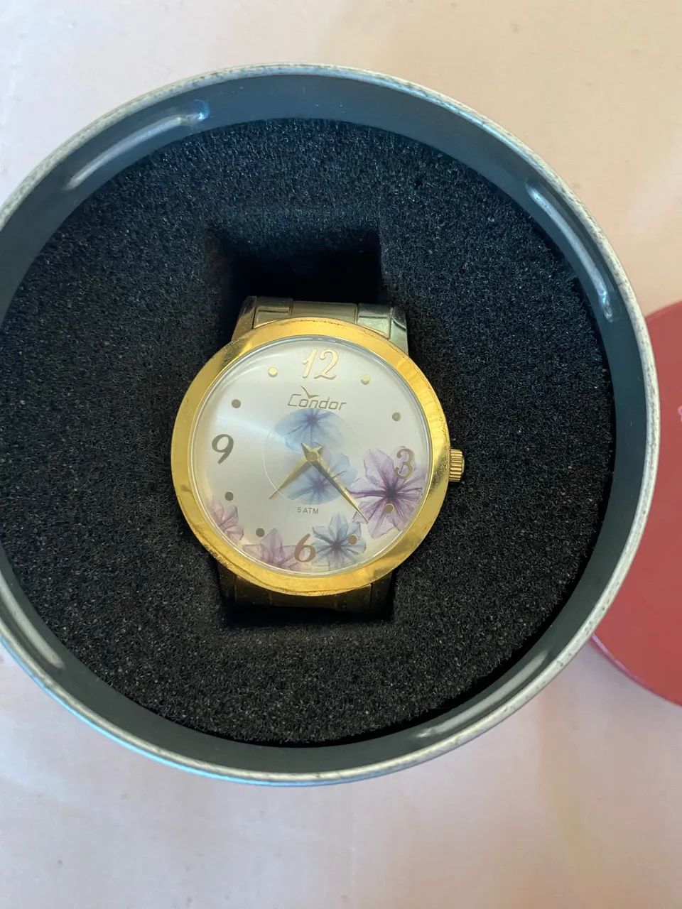 Relógio condor dourado feminino  - Foto 3