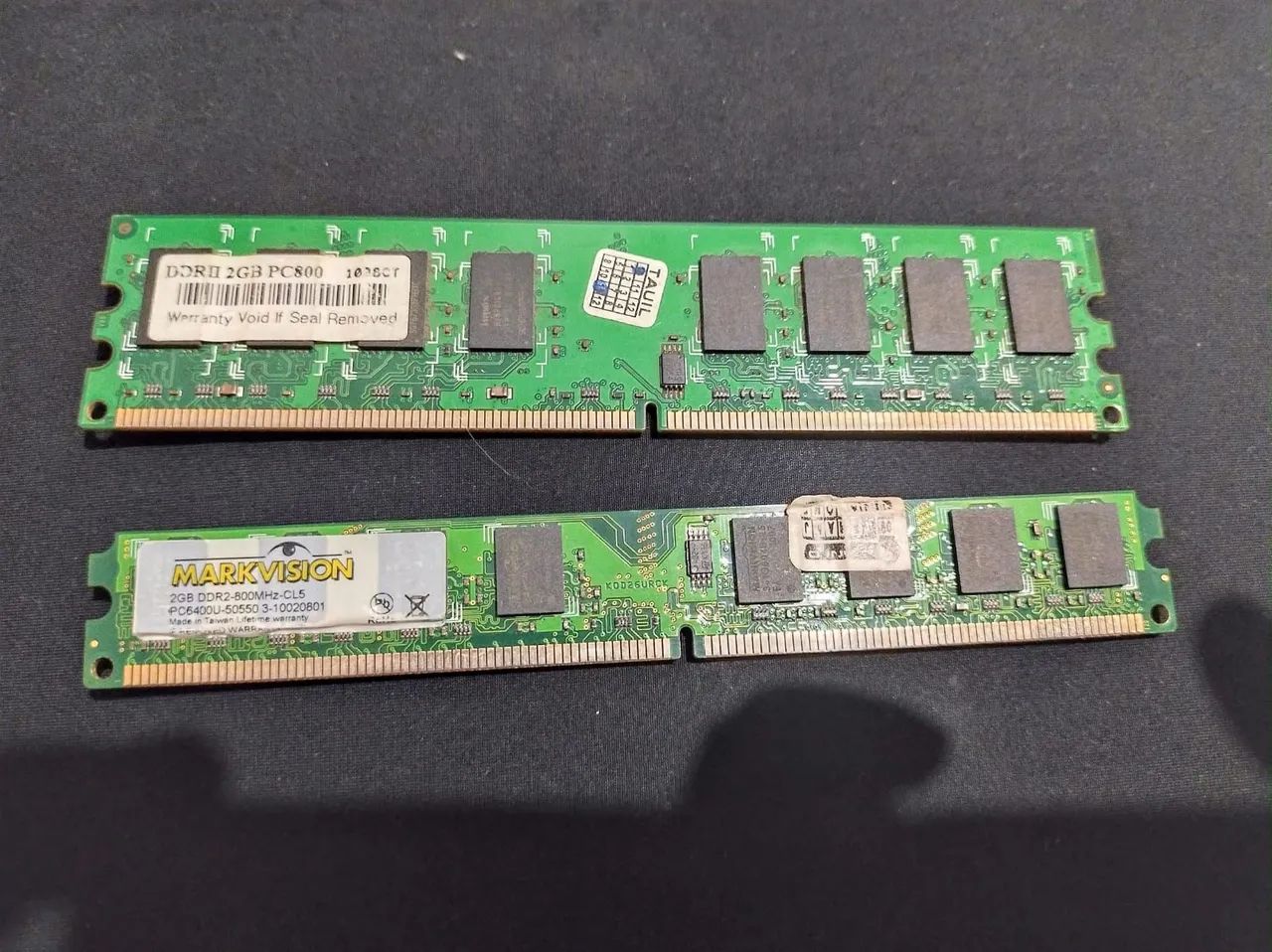 Memória DDR2 2x2GB 800Mhz PC800