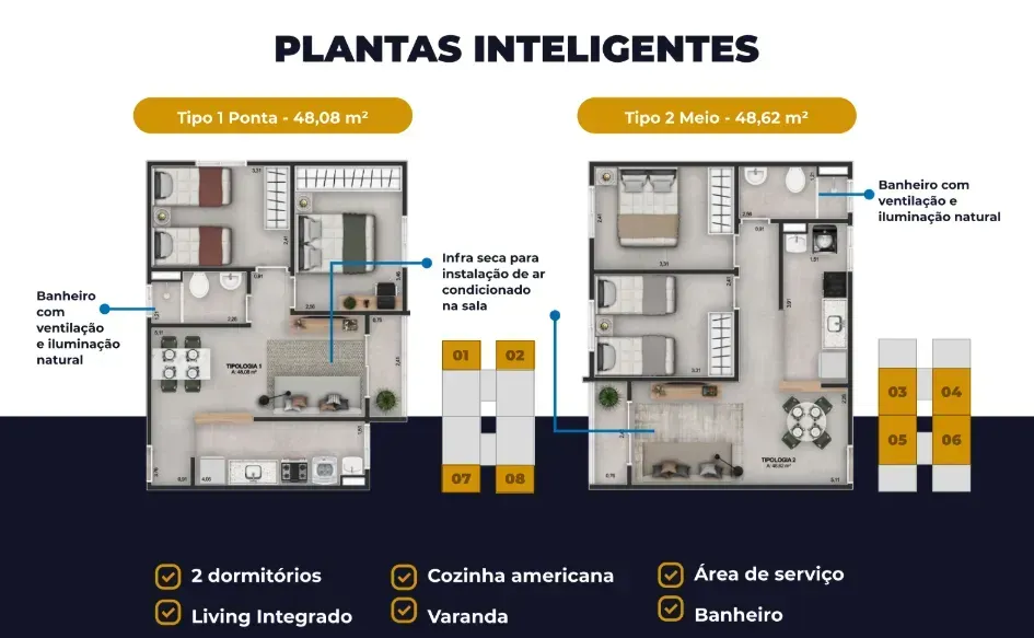 PLANTA 48m²