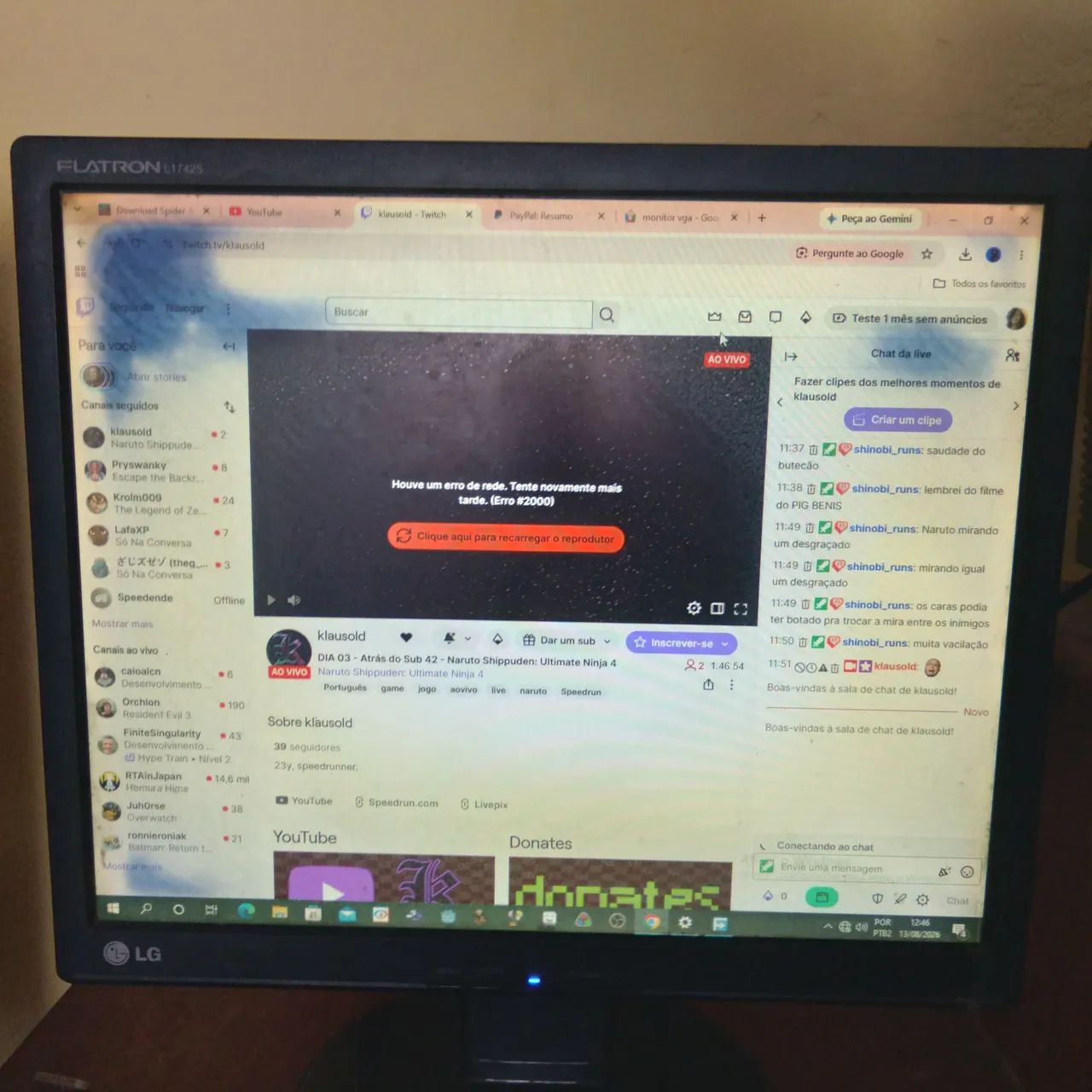 Monitor VGA LG 17 polegadas - Foto 2