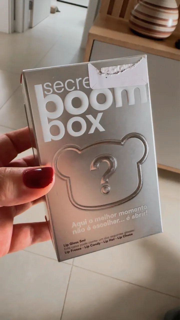 SECRET BOOM BOX VERMELHO