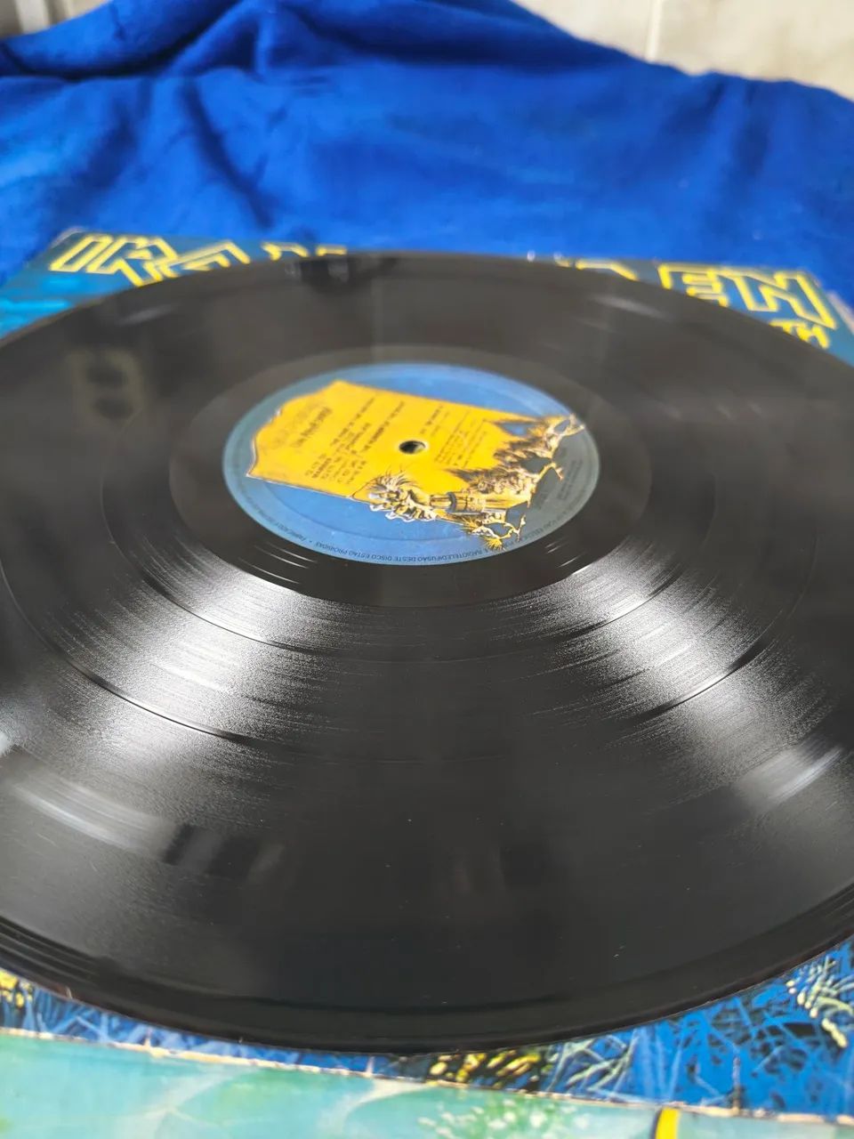 LP Iron maiden Live After death - Foto 5