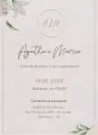 convite de casamento