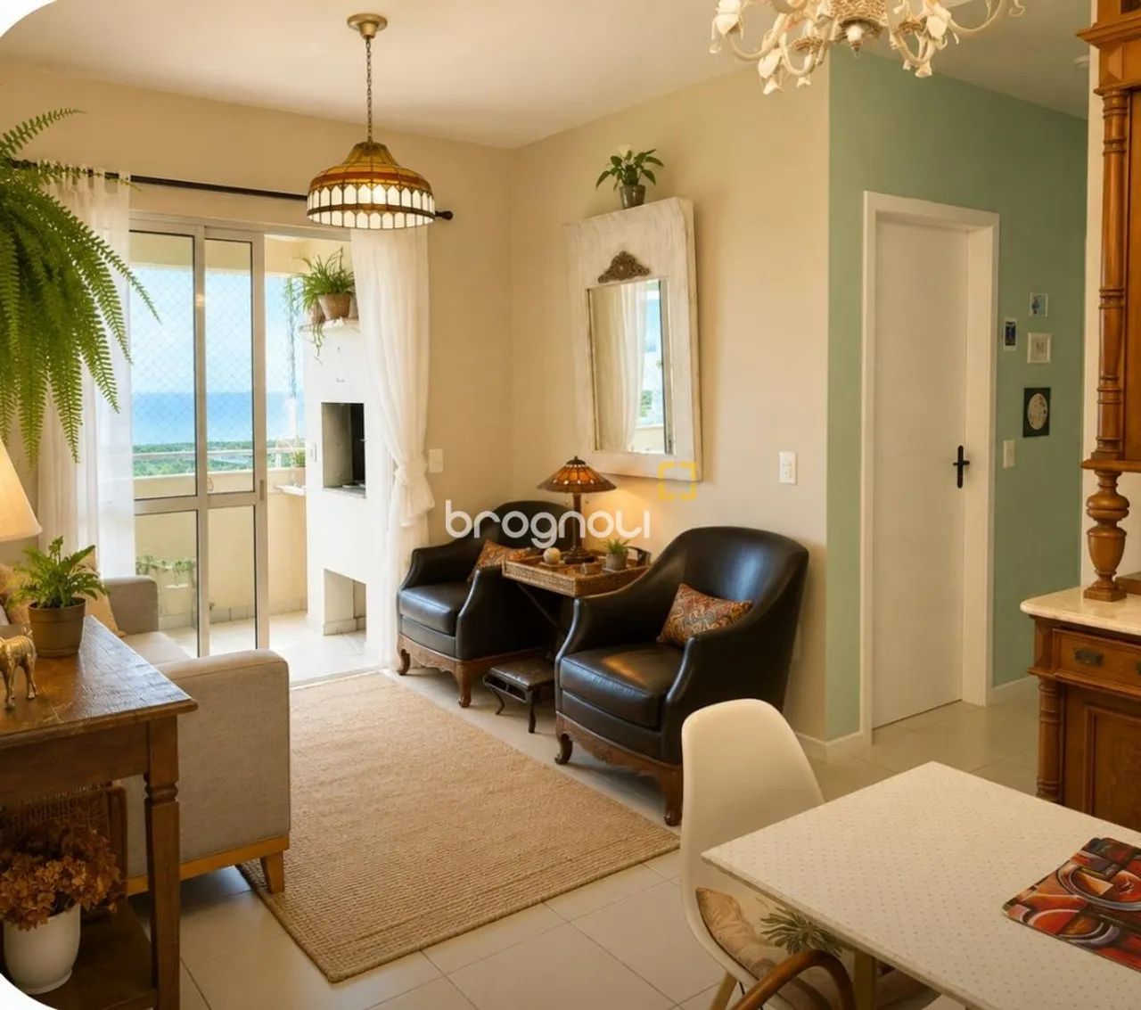 Apartamento com vista para o mar em Florianópolis