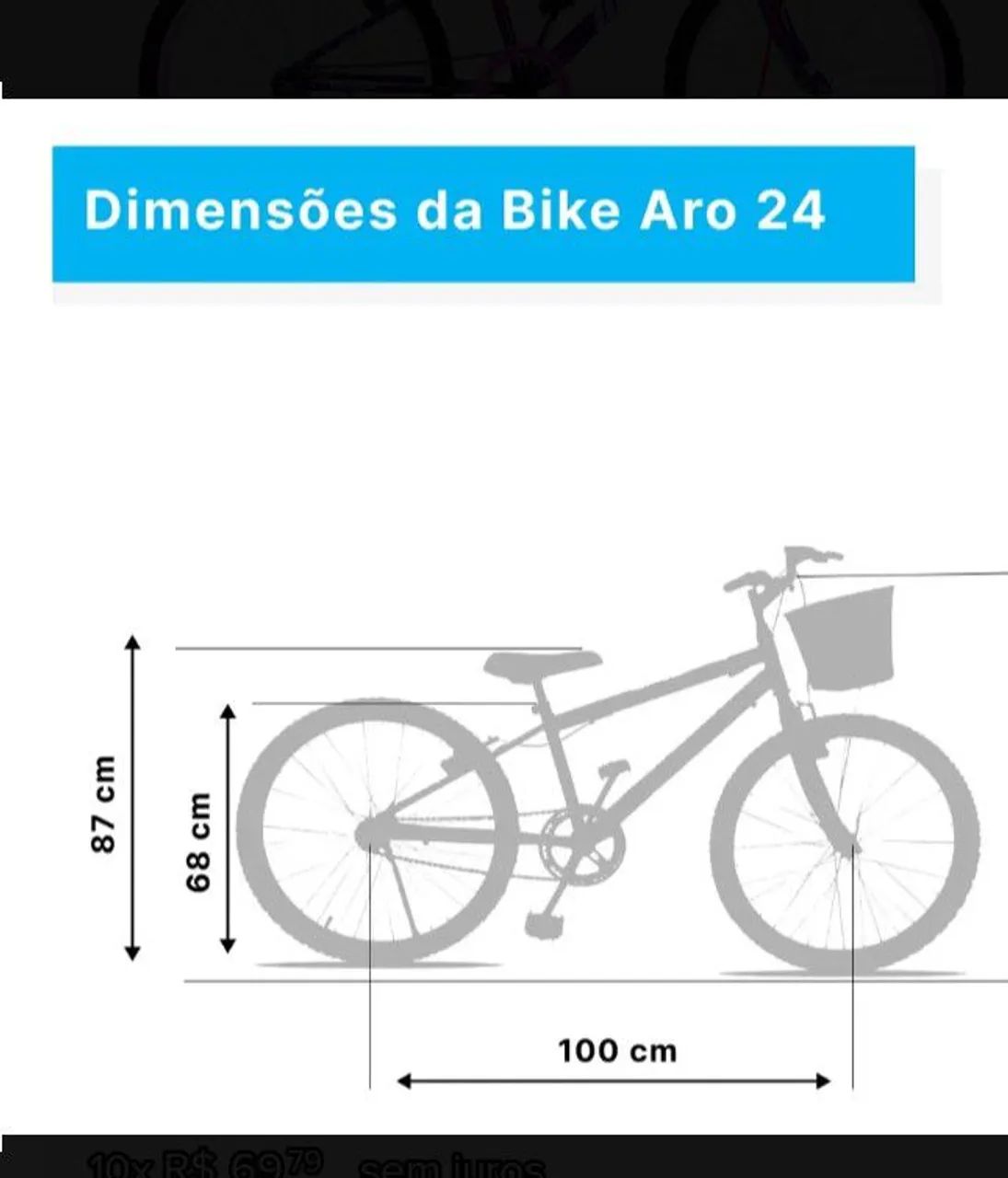 Bicicleta aro 24 - Foto 5