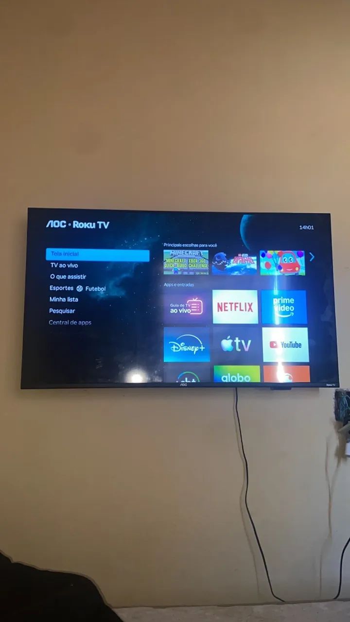 Srmat tv 43 polegadas Roku tv - Foto 3