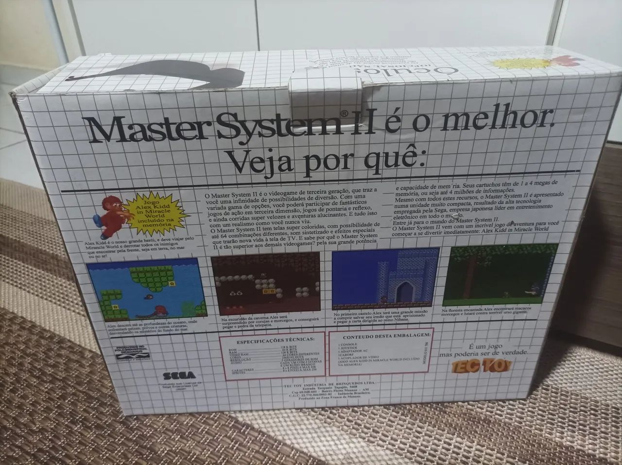 Caixa reprodução Master System ll - Foto 3