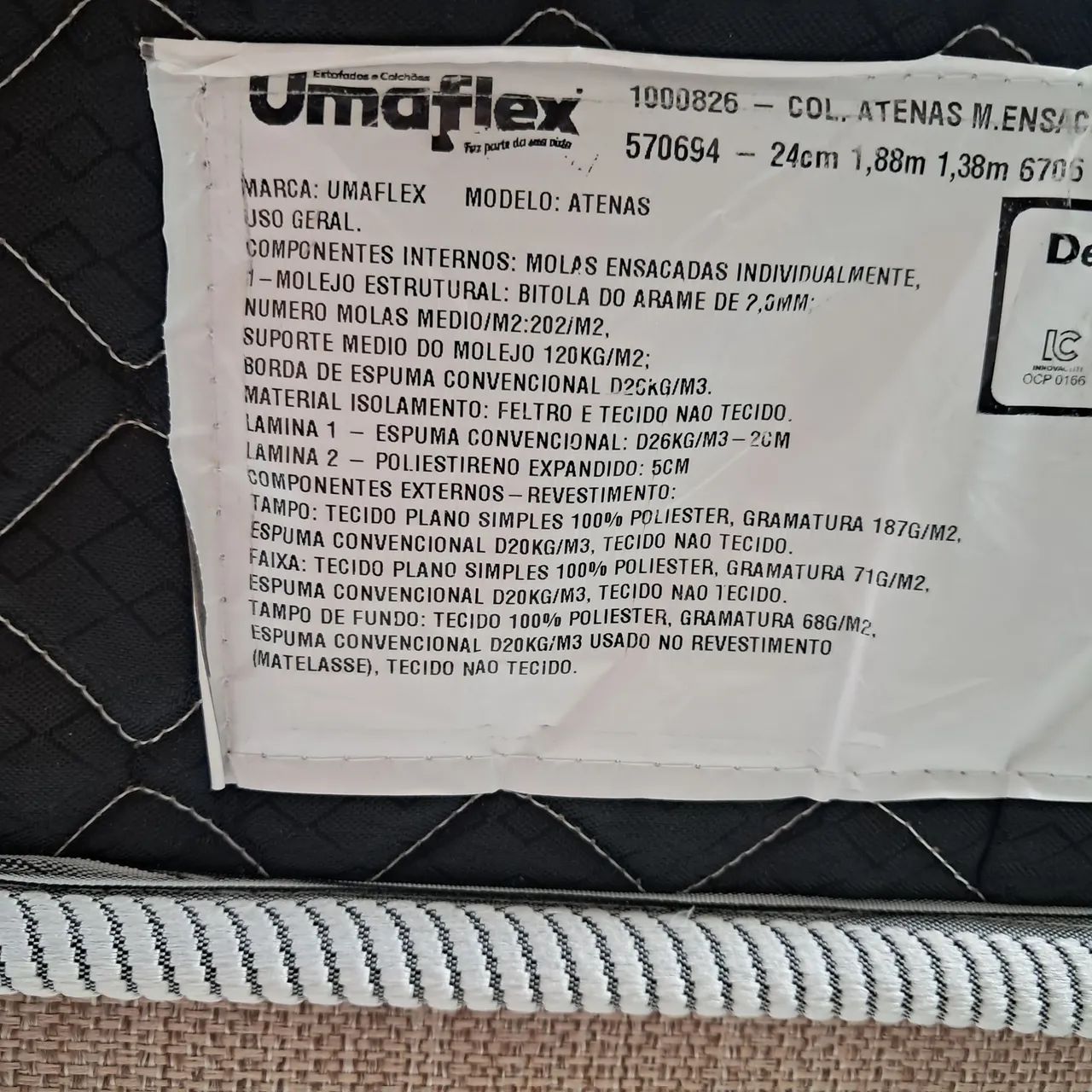 Colchão casal com box - Foto 4