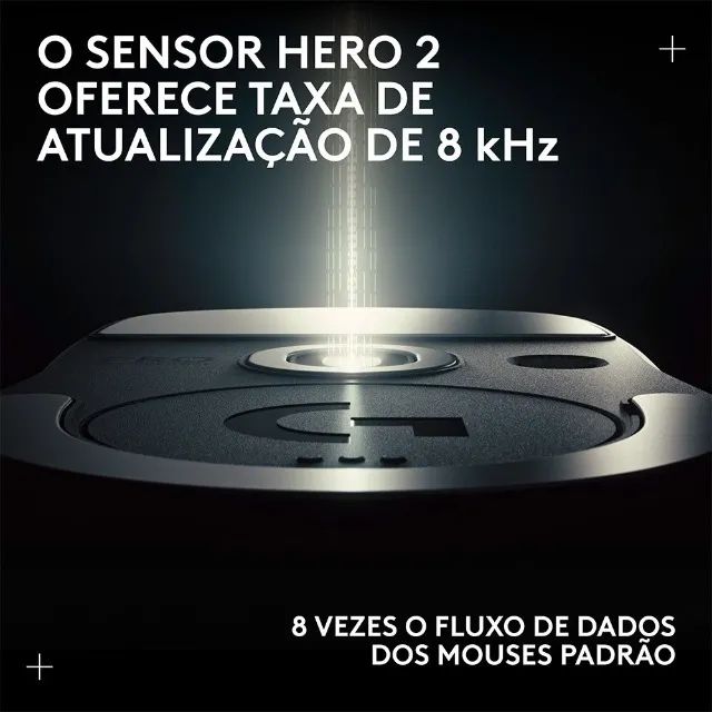 MOUSE LOGITECH SUPERLIGHT 2 - 8K - Foto 3