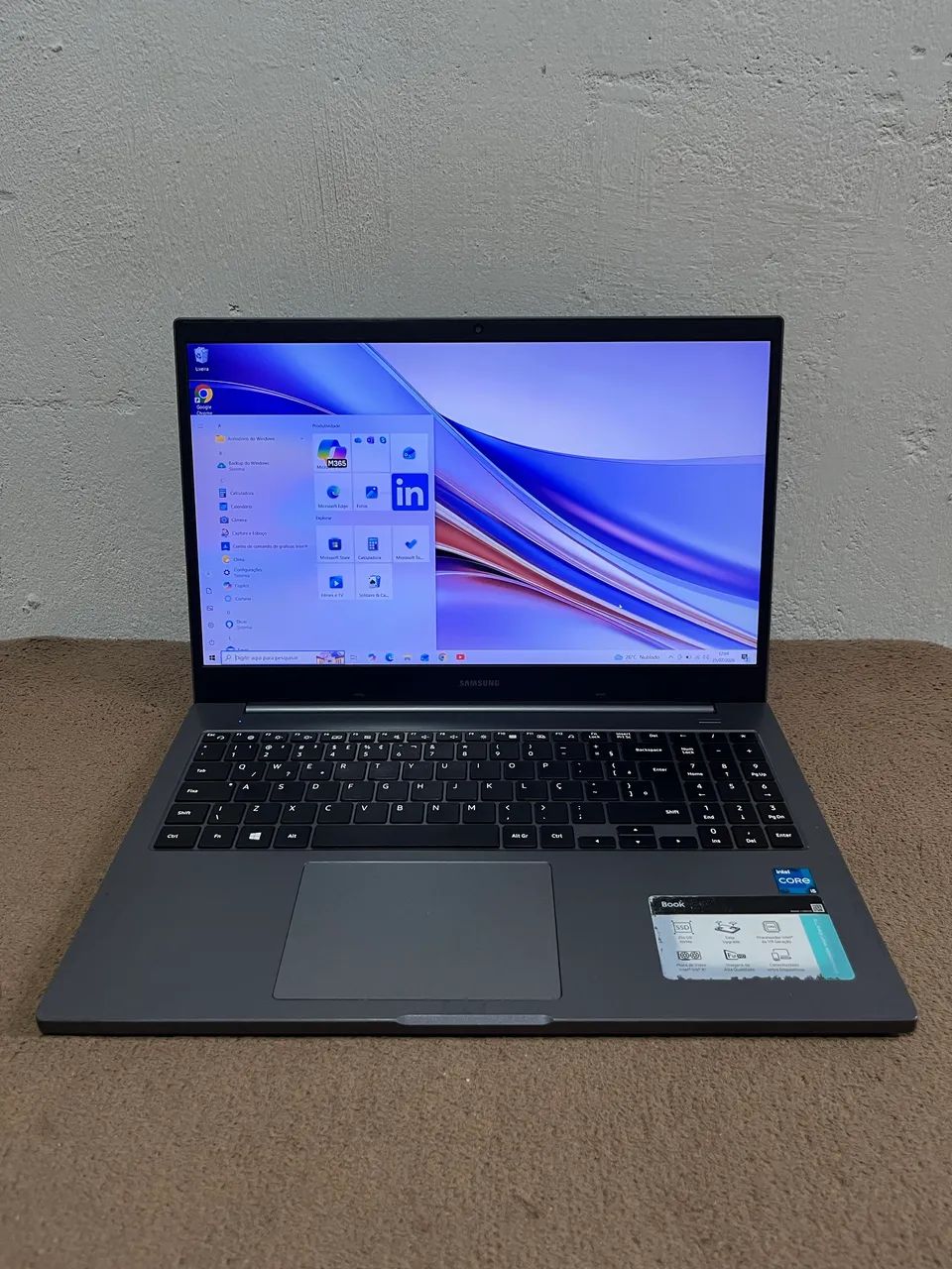 Notebook Samsung book - Core i5 / 256GB / 8GB RAM. - Foto 4