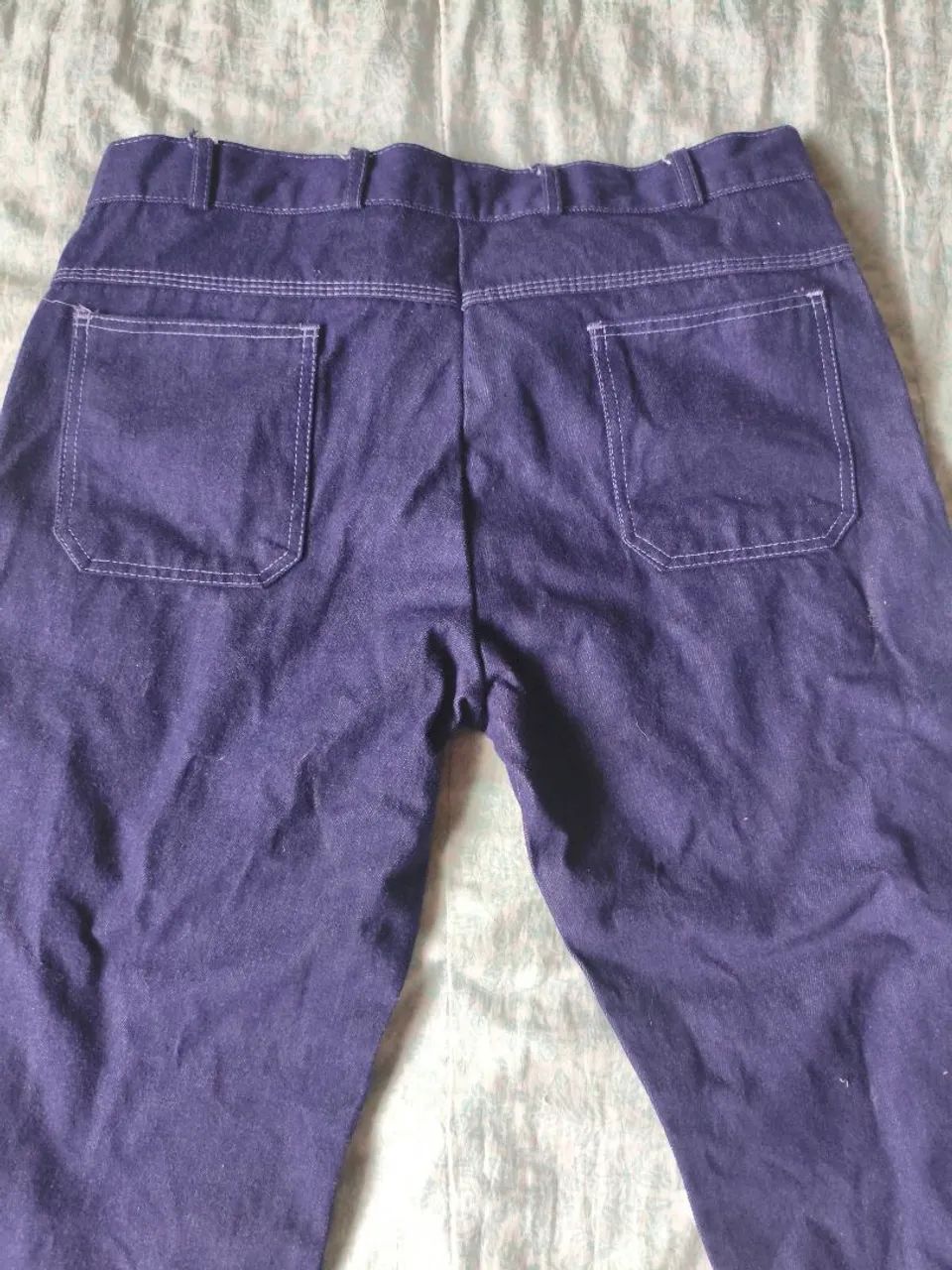 Calça masculina jeans 48 COM DEFEITO  - Foto 4