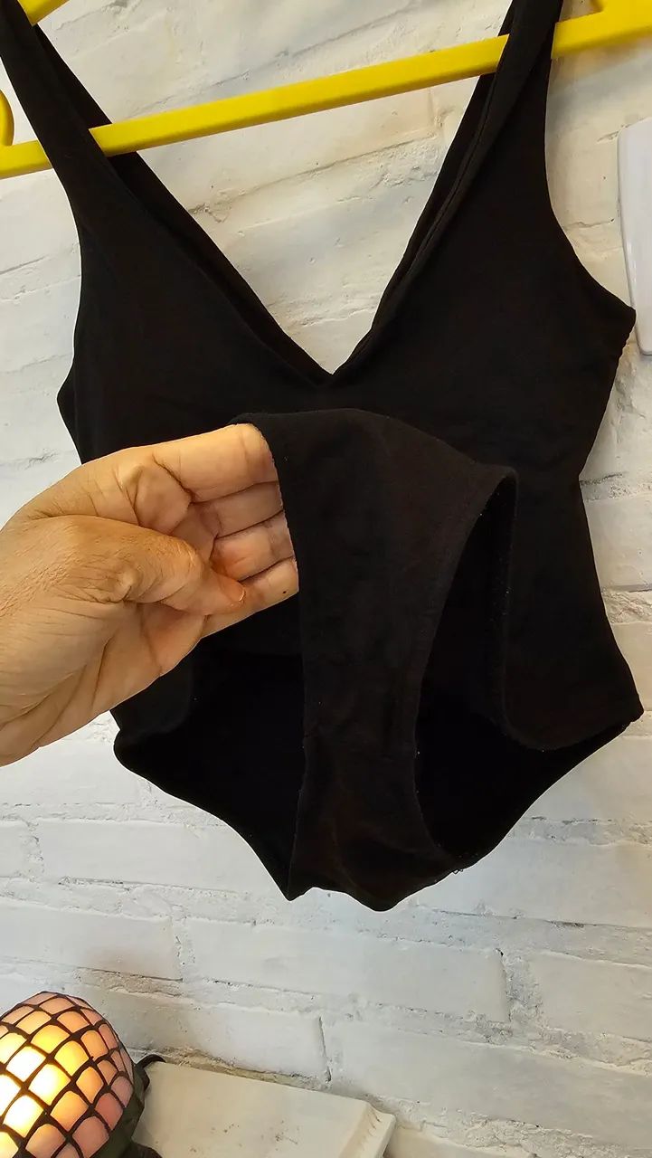 Colant zara preto super decote - Foto 2