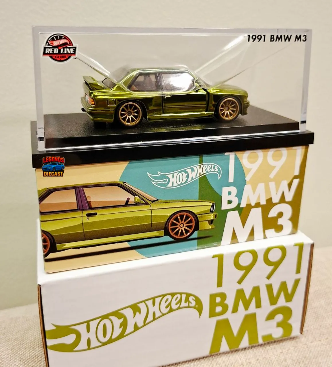Hot Wheels RLC Exclusive 1995 BMW M3 LTW - Peças e Acessórios de
