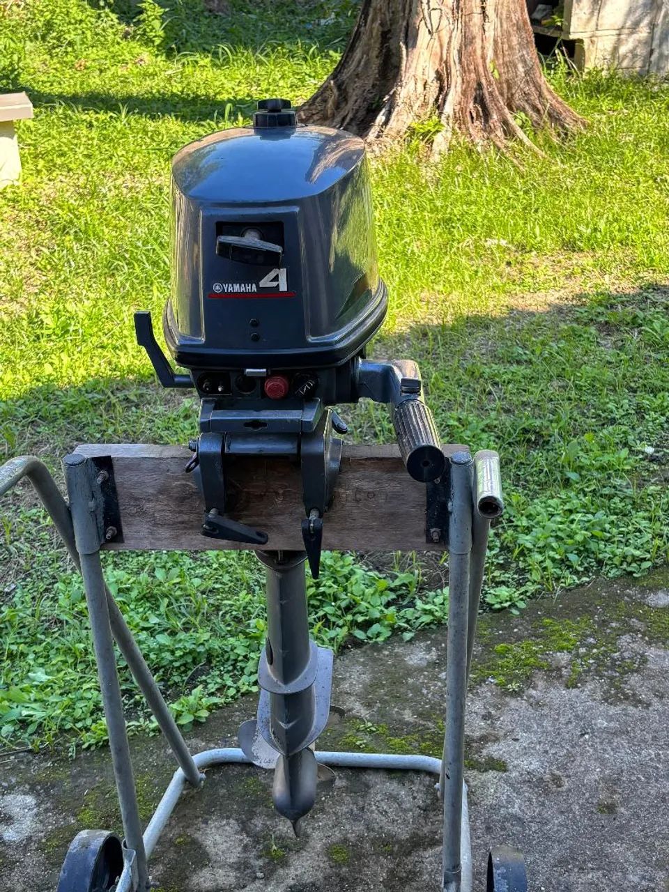 Motor de popa Yamaha 4 hp - Foto 2