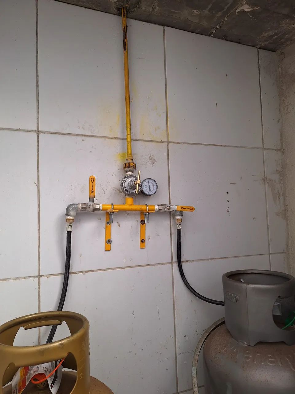 Instalação de gás de cozinha em geral