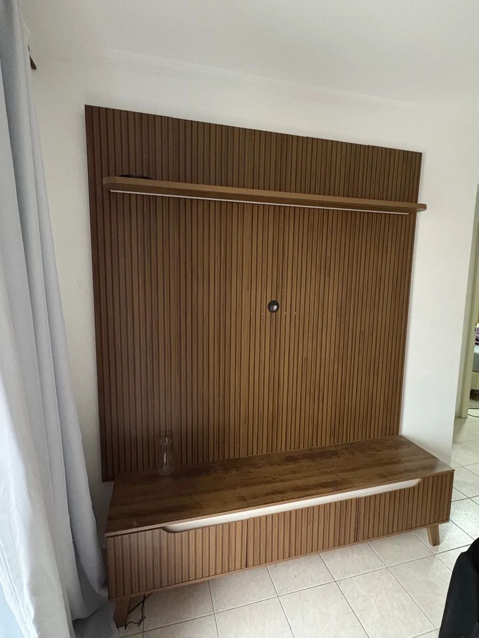 Rack de madeira + Painel  - Foto 4