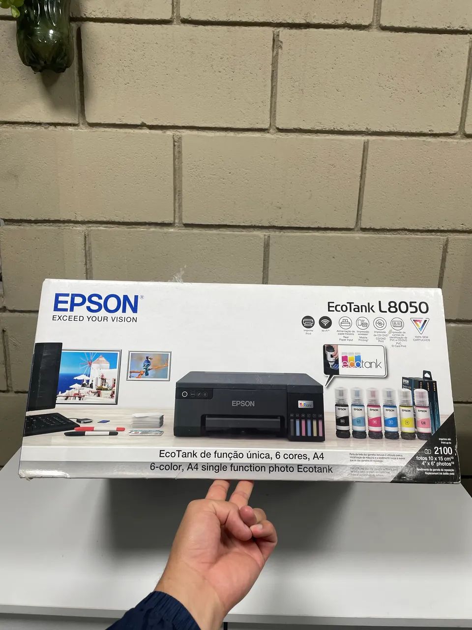 Impressora Epson EcoTank L8050 - Foto 5