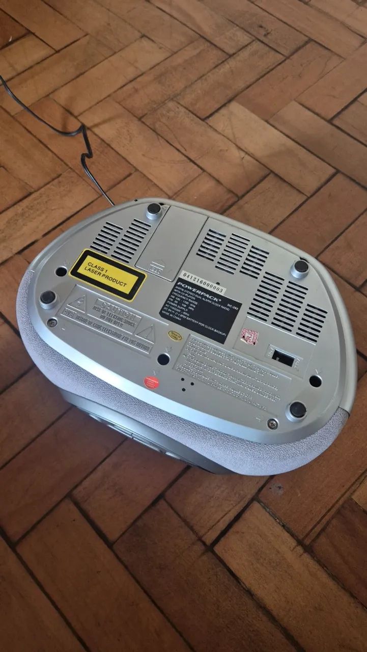 Radio Relógio com CD Player (Defeito) - Foto 5