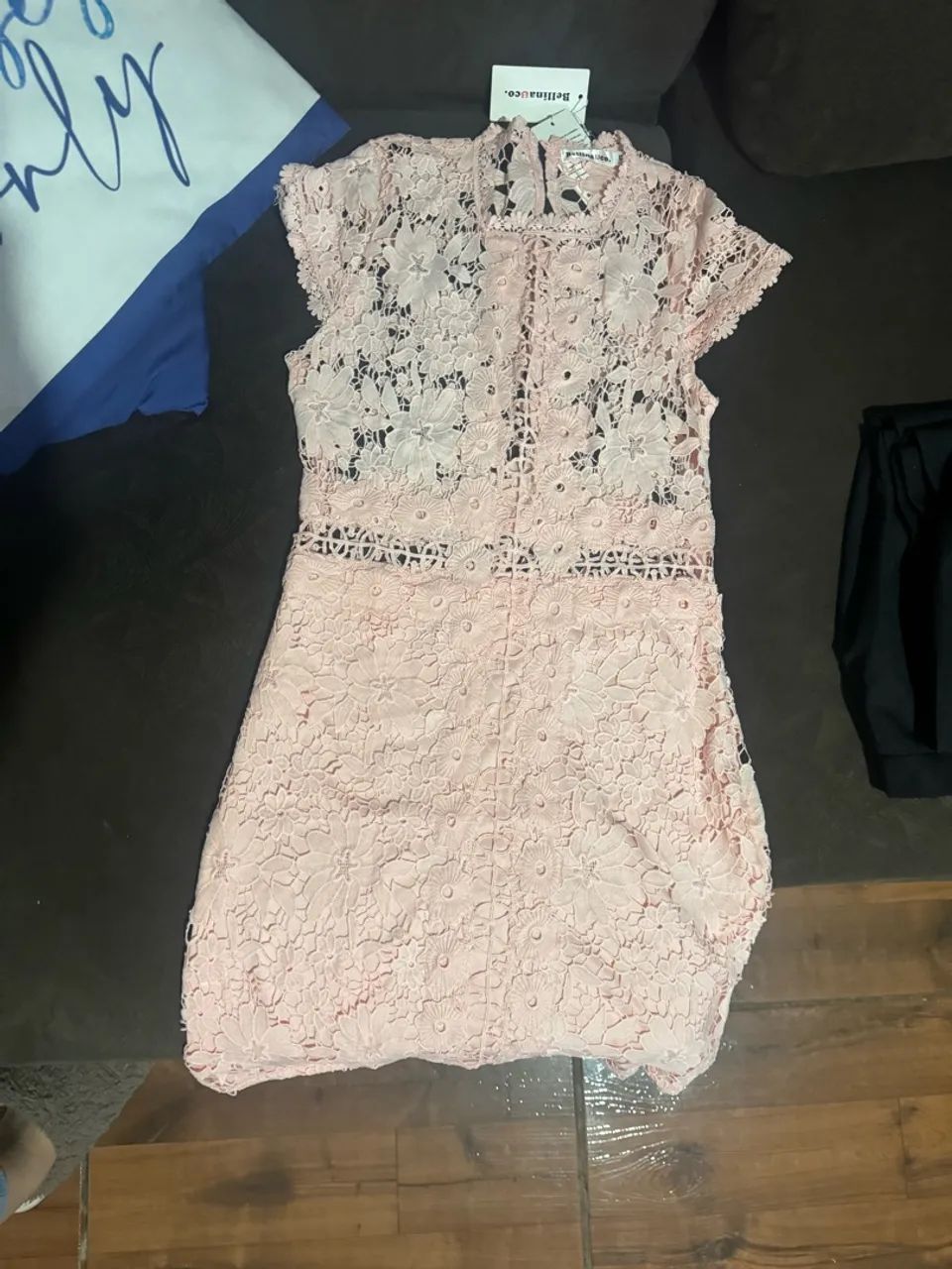 Vestido de renda TAM 38/40 - Foto 2