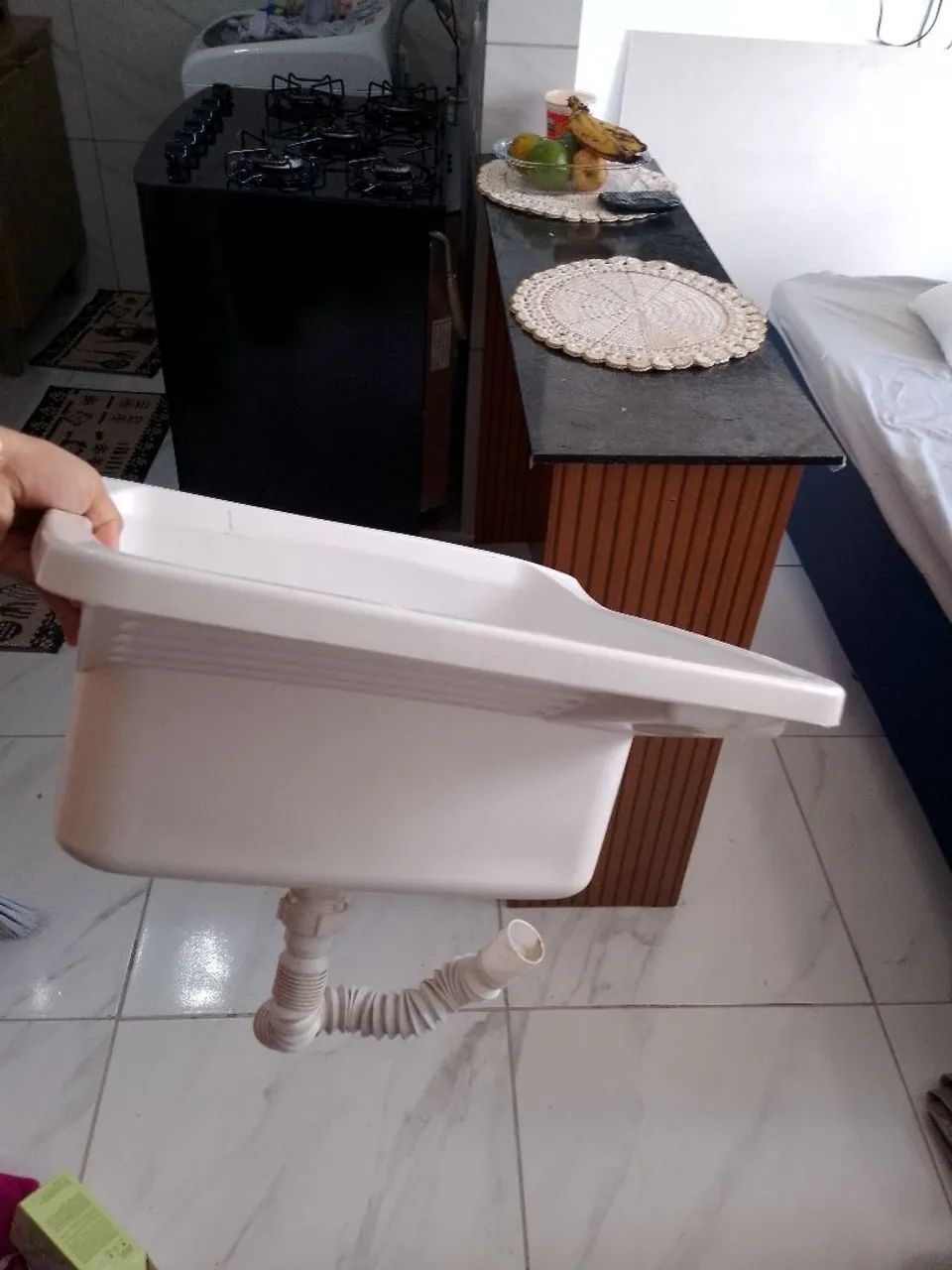Tanque plastico para lavar roupas - Foto 5