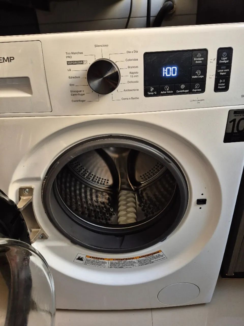 Lavadora Brastemp Smart 9k. 220v,  abertura frontal. - Foto 3