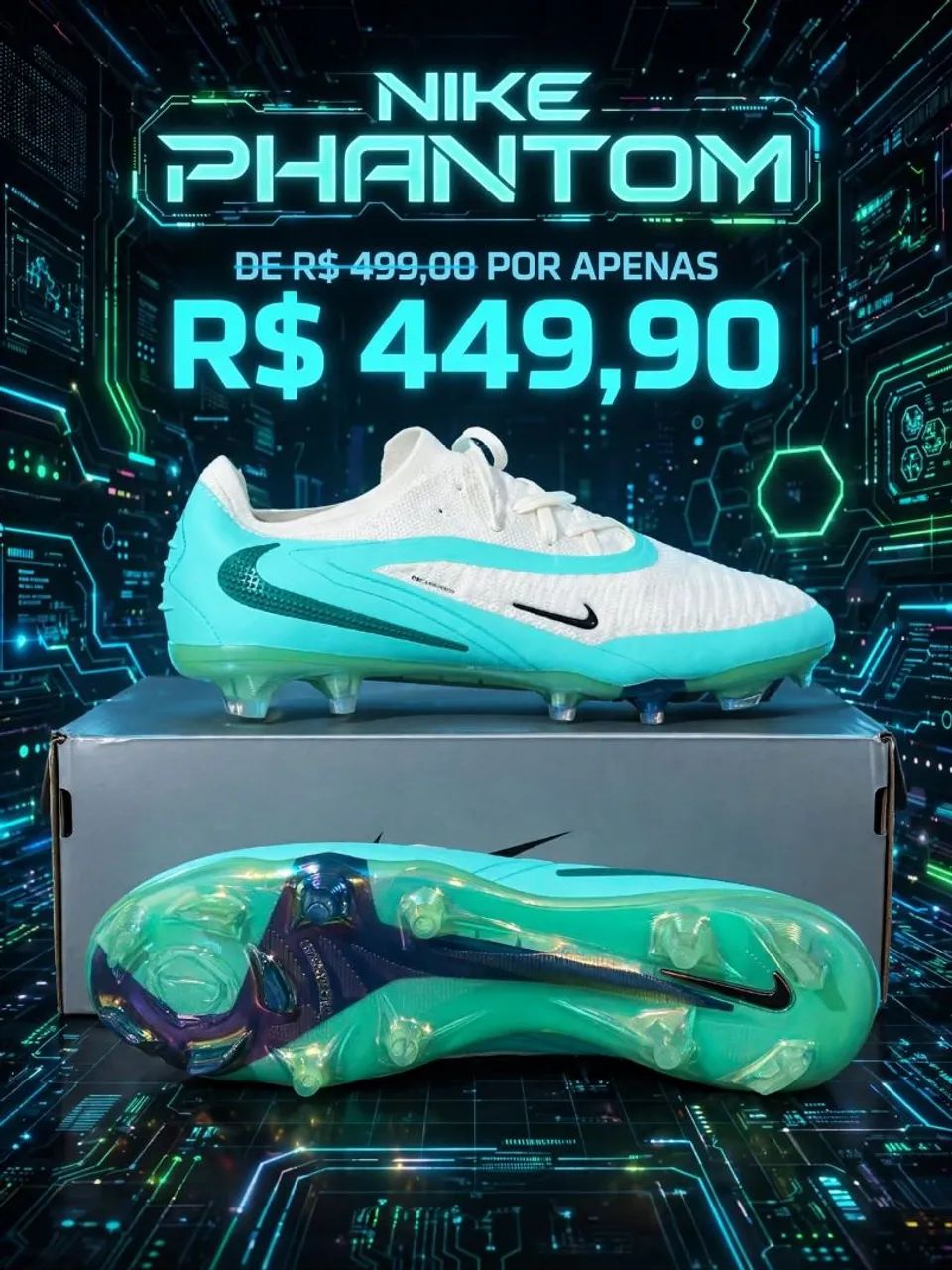 CHUTEIRA CAMPO NIKE PHANTOM  - Foto 3