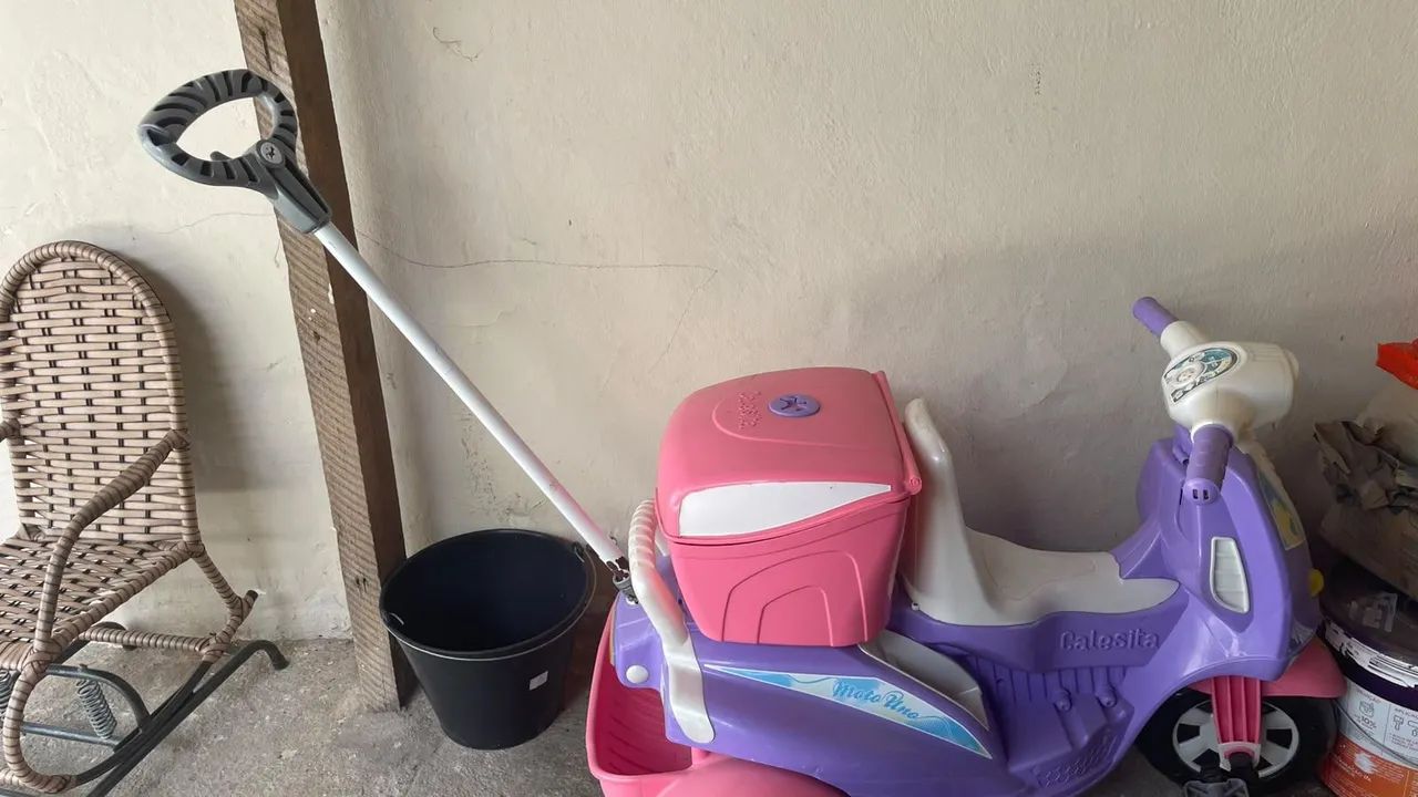 Bicicleta Infantil e carrinho de passeio - Foto 3