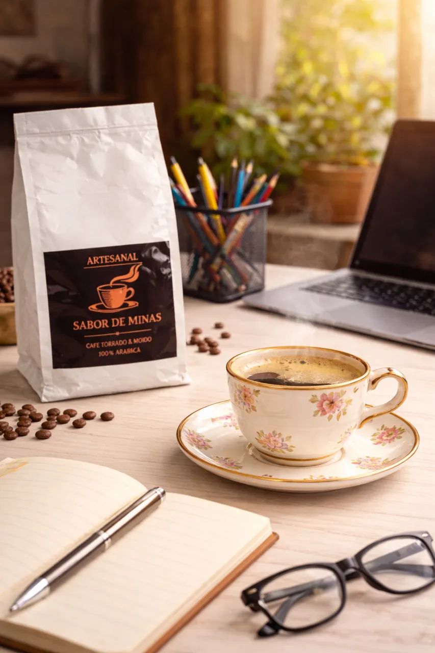 Café Artesanal moído Sabor Minas 500g - Foto 3