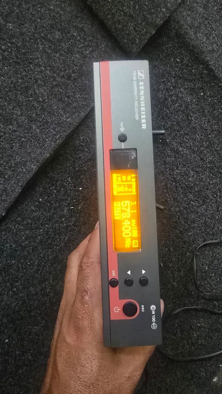 microfone sennheiser ew100 original   - Foto 4