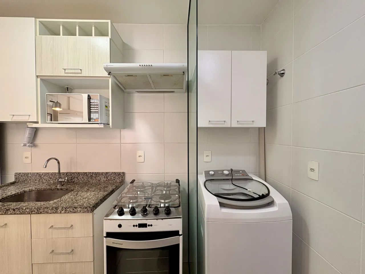 Apartamento de 1 quarto com varanda todo mobiliado no Le Quartier Granbery - Foto 5