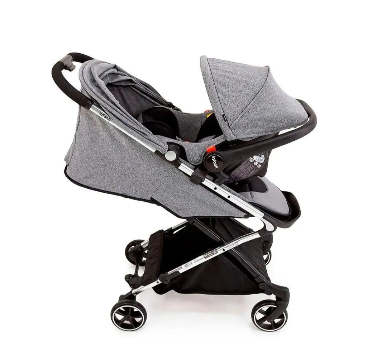 Carrinho de bebê + bebê conforto infanti travel system legend - Foto 3
