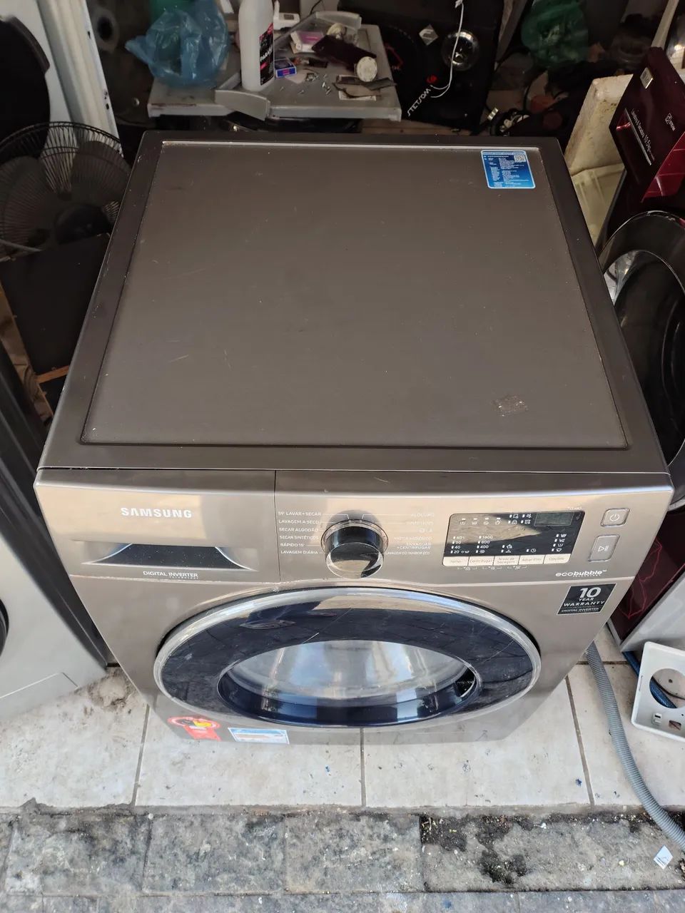 Lava e seca Samsung eco bubble 11kg - Foto 4