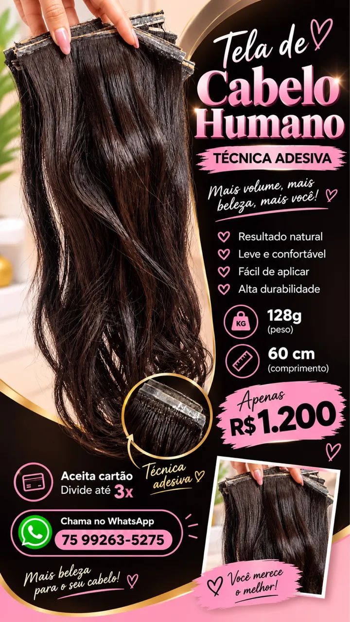 Mega Hair - cabelo humano  - Foto 5