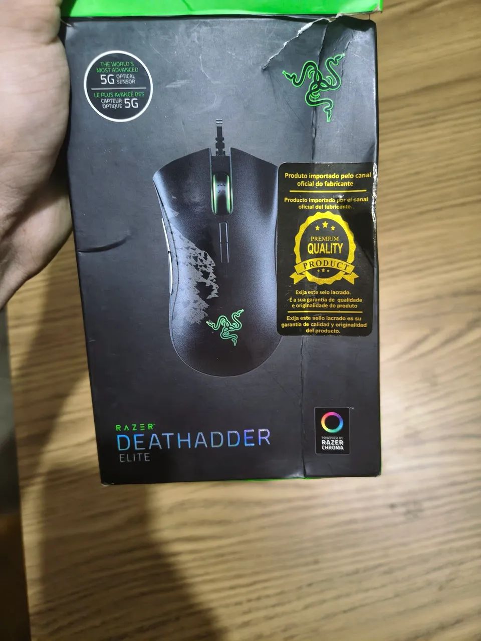 Mouse gamer RAZER DEATHADDER ELITE CHROMA