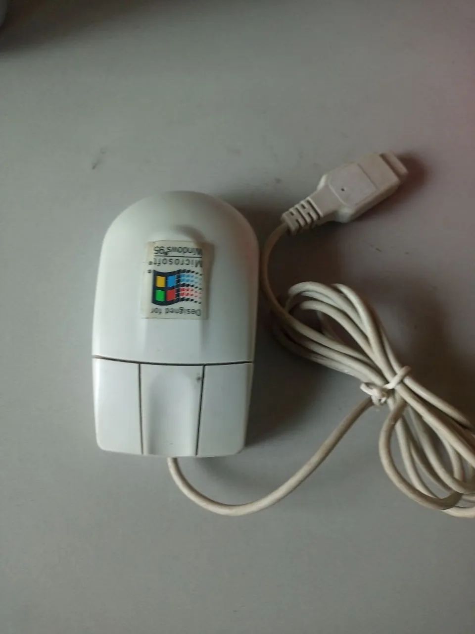 Mouse antigo de bolinha para pc486 - Foto 2