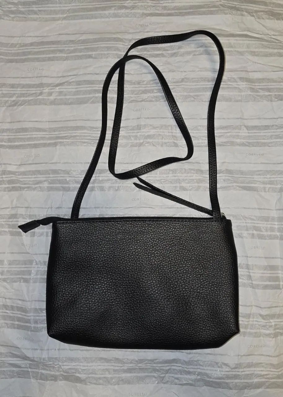 Bolsa transversal Corello preta - Foto 2