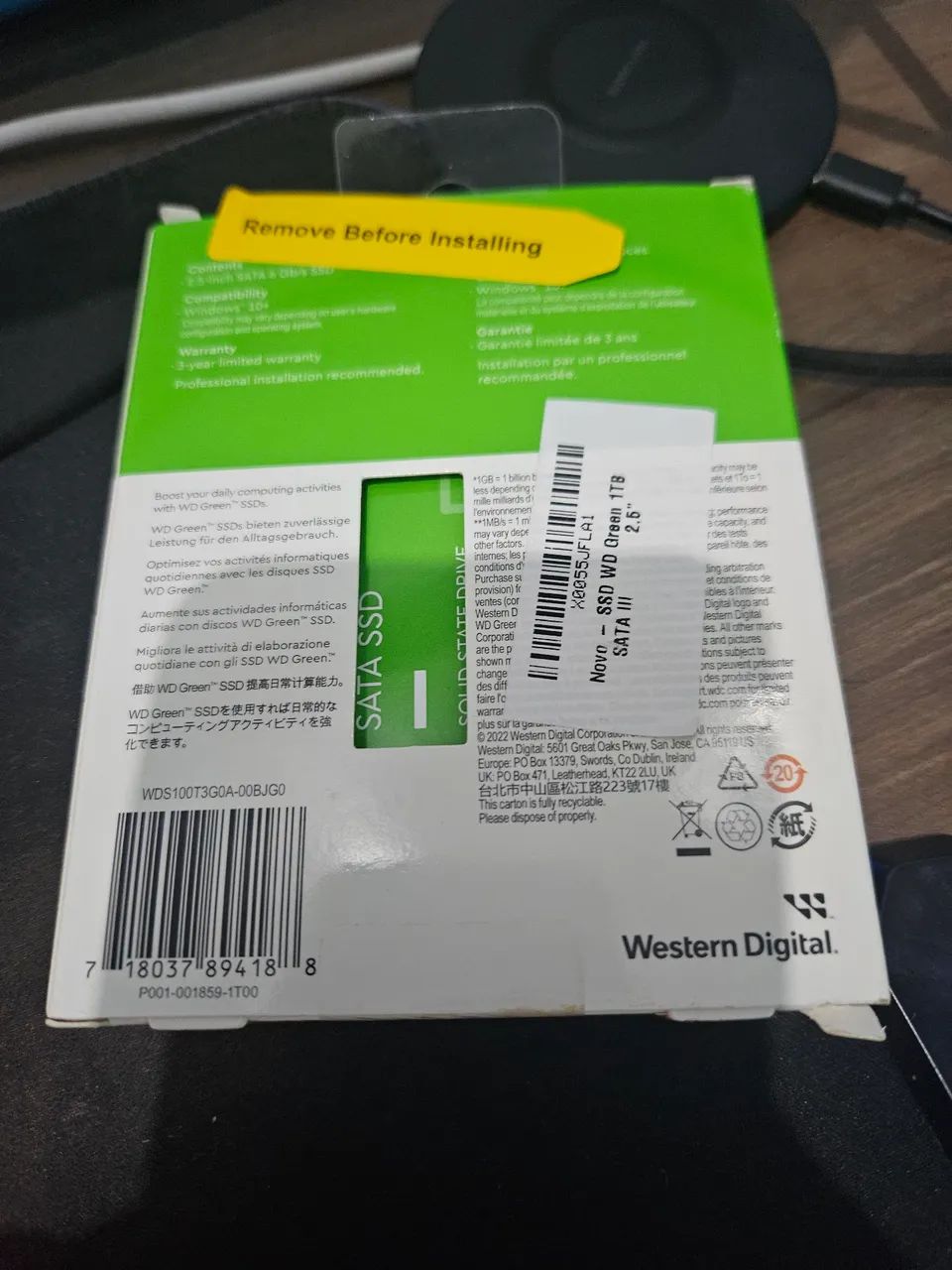 SSD SATA 1TB WD GREEN - Foto 3