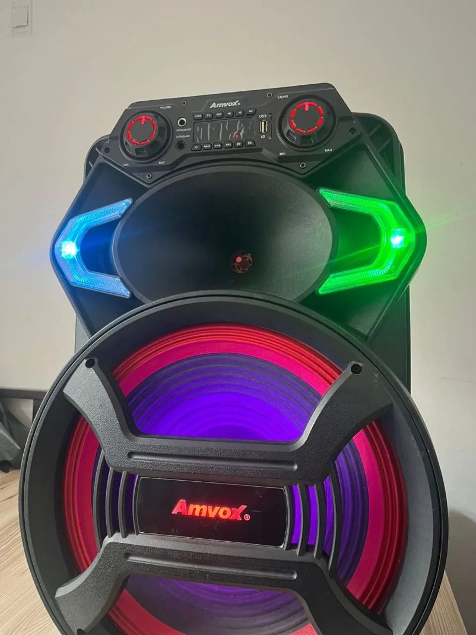 Caixa de som amvox 850 gladiador - Equipamentos e Acessórios de