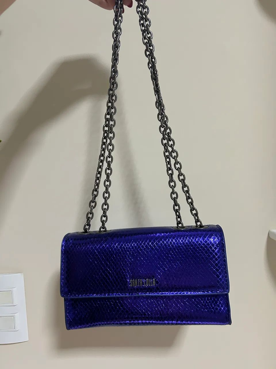 Bolsa Santa Lolla - Roxo cintilante  - Foto 2