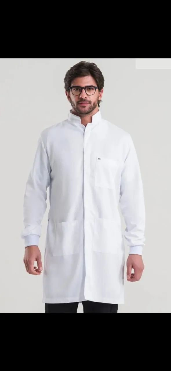 Jaleco masculino basic dra Cherie 