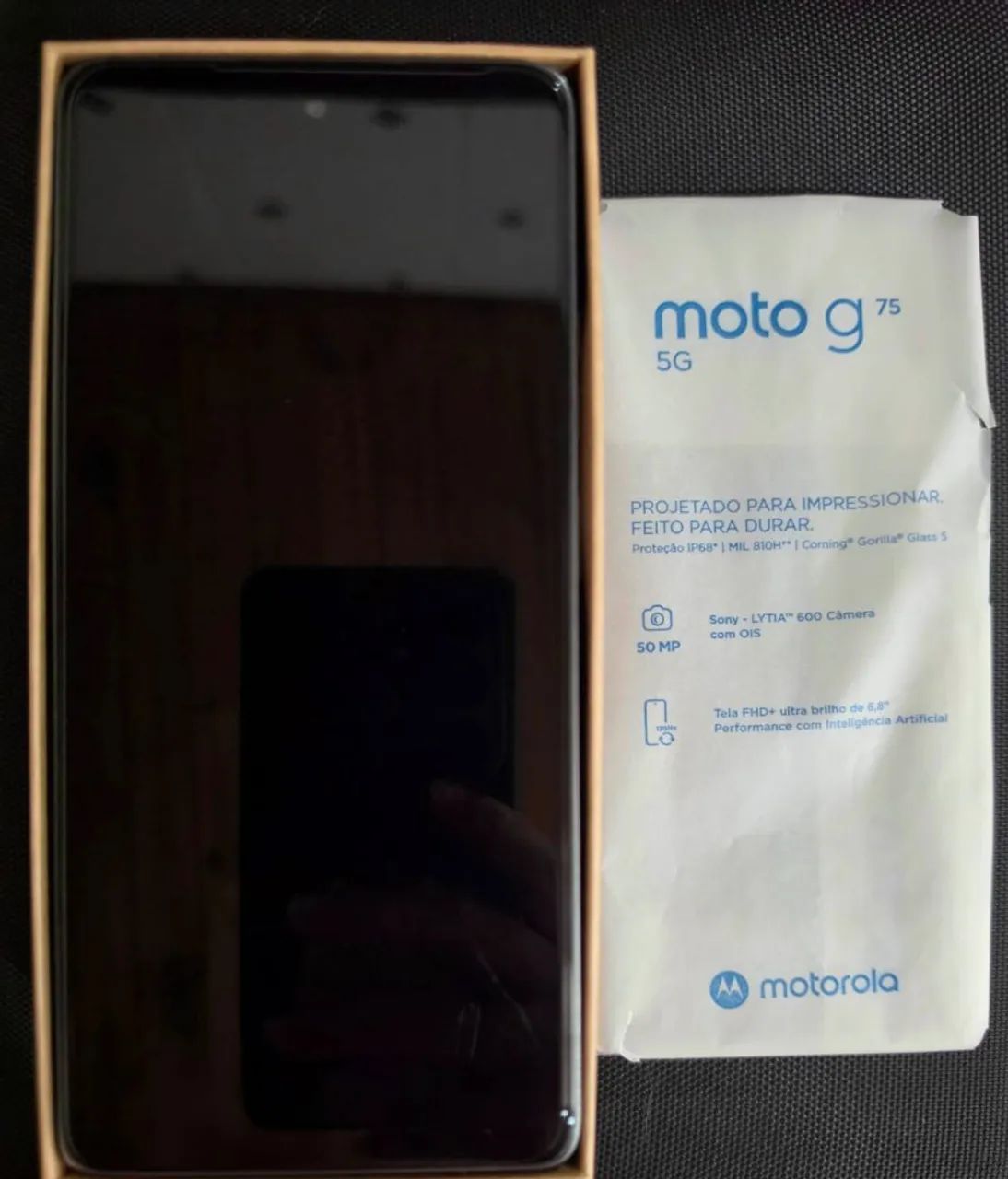 Celular MOTO G75 256gb com caixa - Foto 3