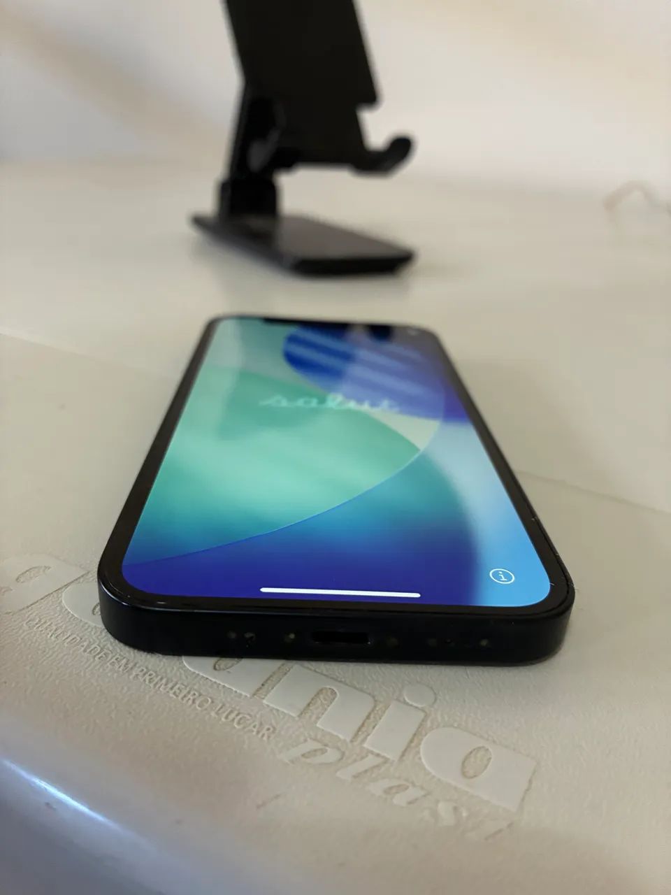 IPHONE 12 MINI APPLE (128GB) PRETO TELA 5,4 CAMERA DUPLA 12MP IOS