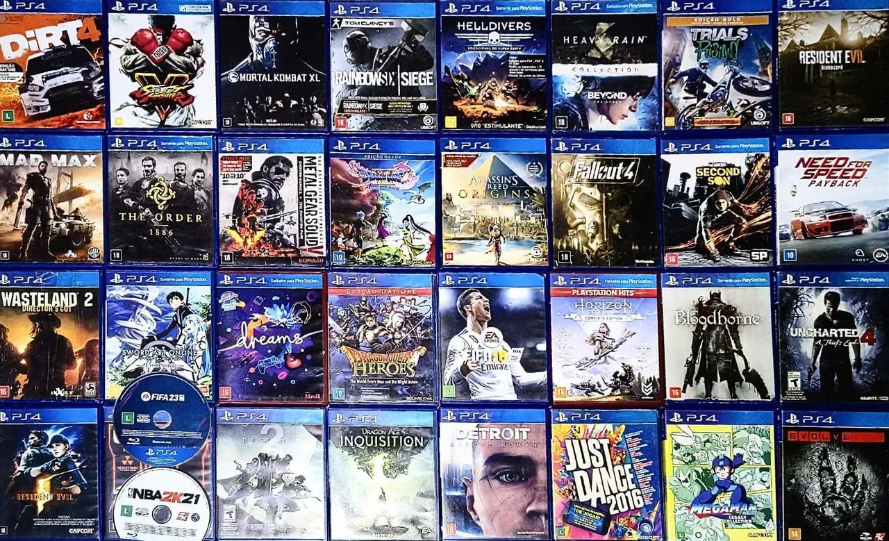 Jogos de PS4 80$ cada - Jogos de Vídeo Game - Vassouras 1479968434