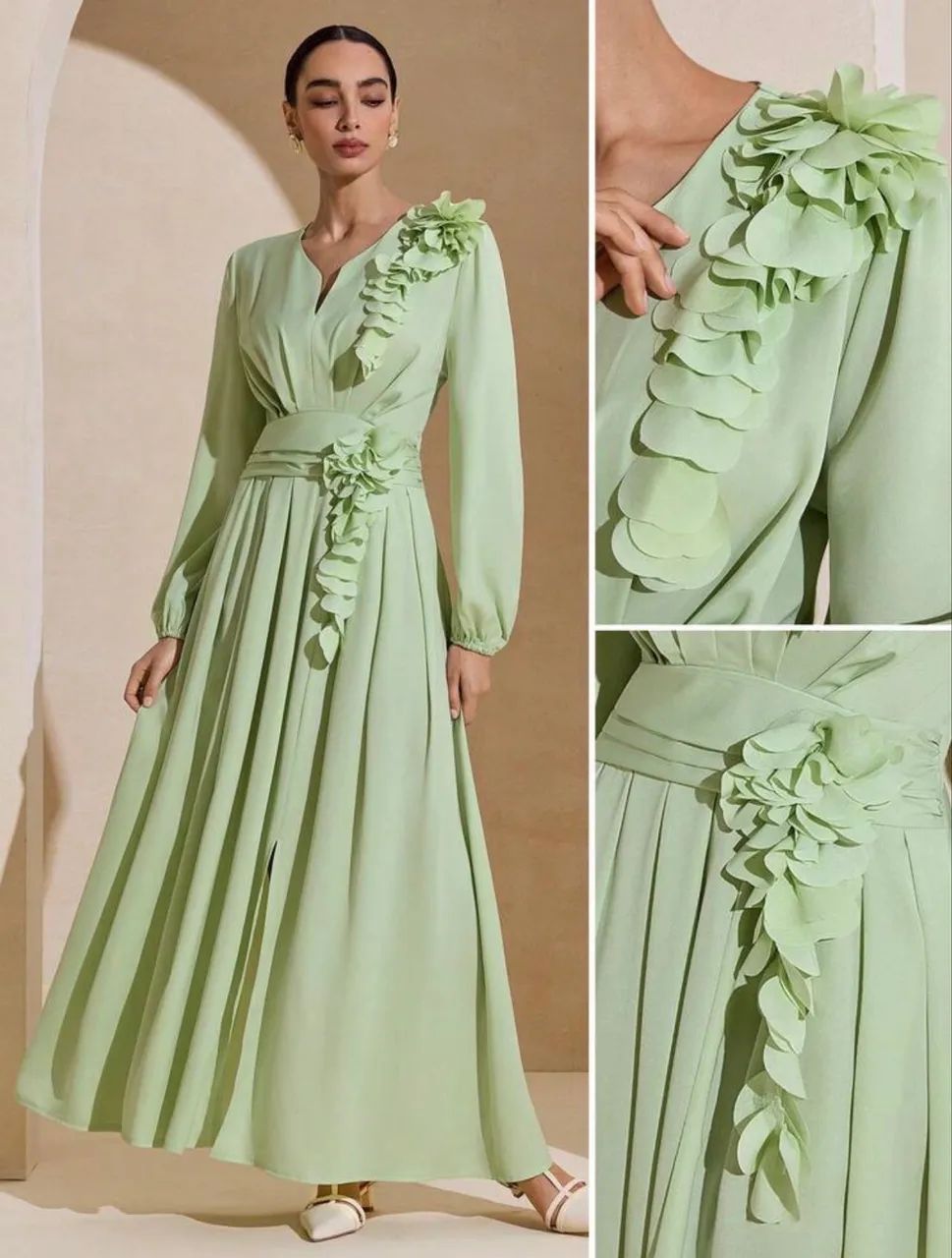 Vestido verde - Foto 3