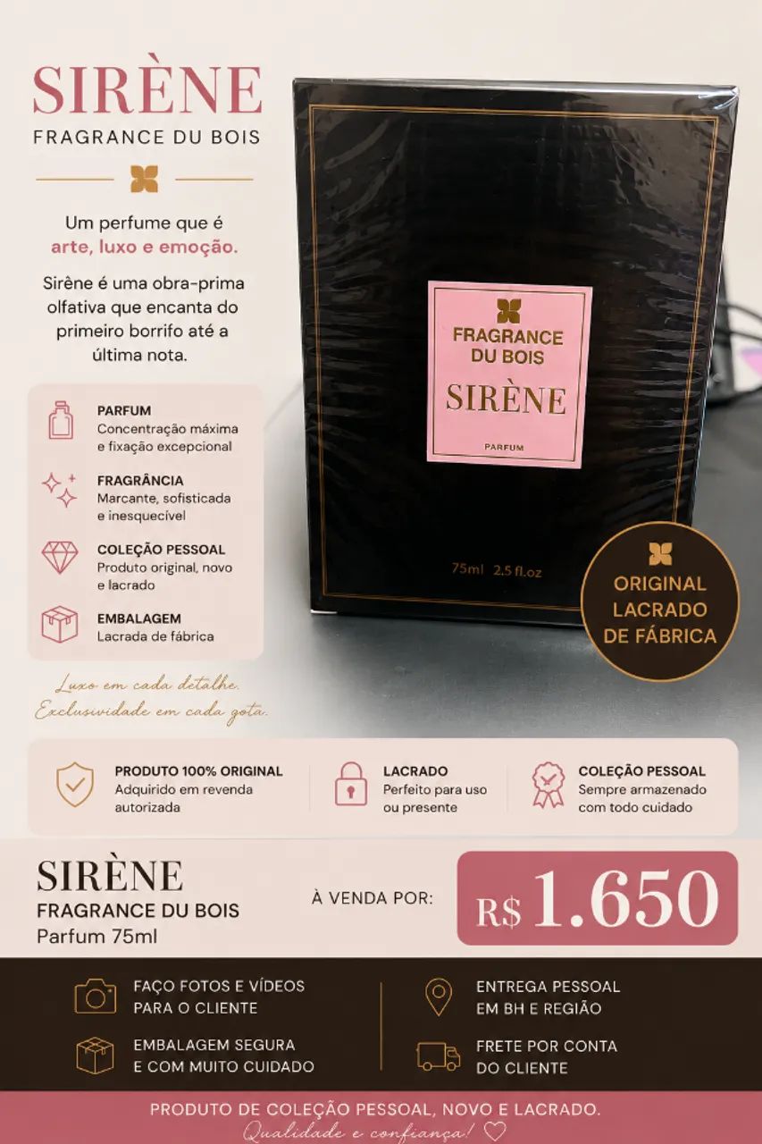 Perfume Sirène Lacrado - Foto 3