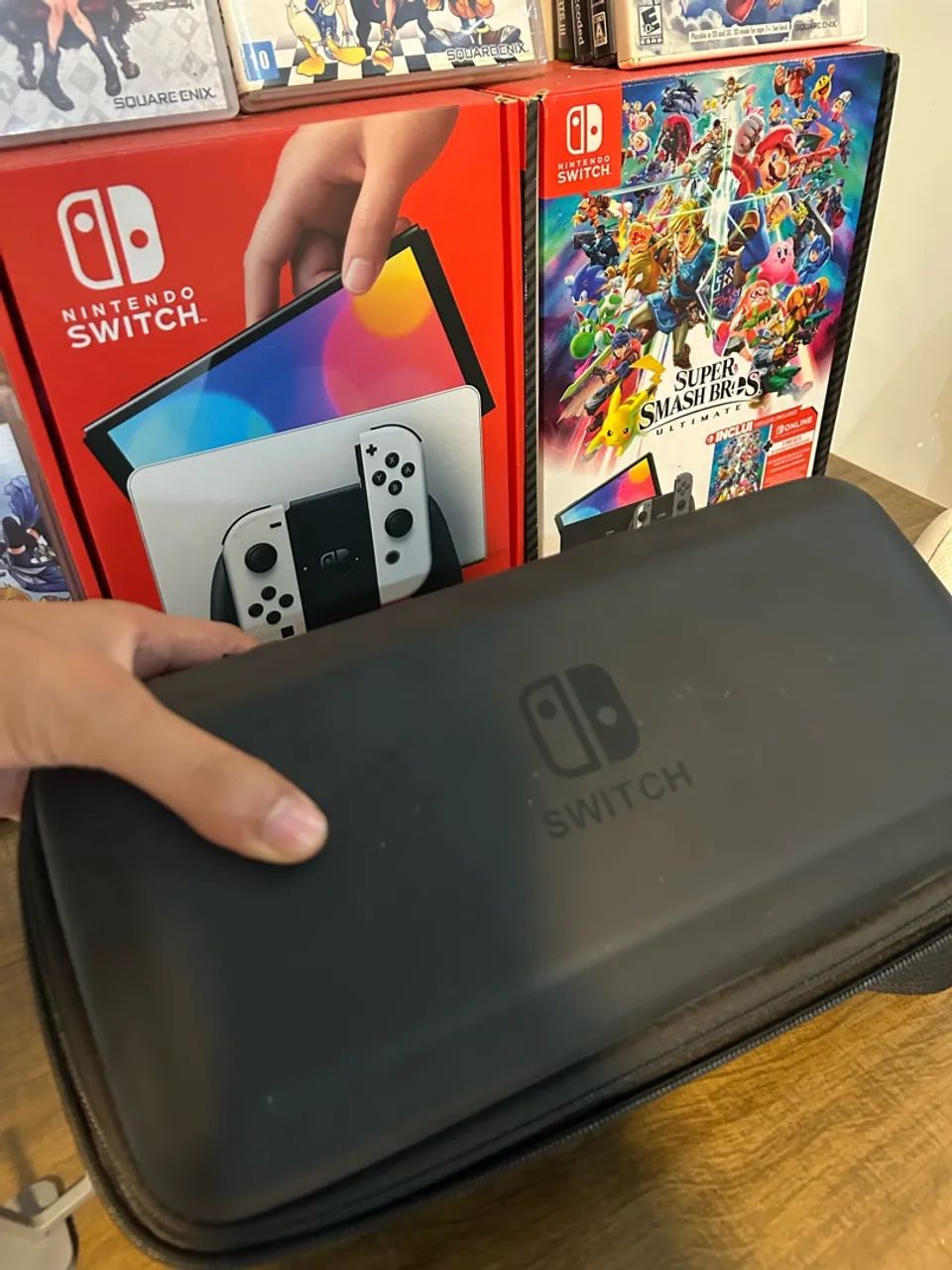 Kit completo para switch oled branco - Foto 5