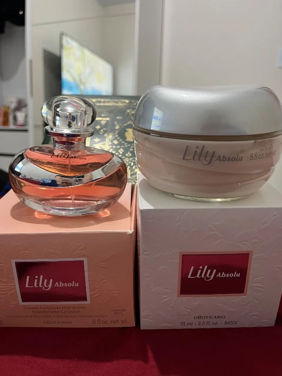 Perfume e creme 